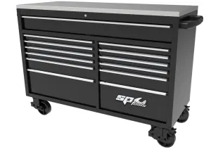 59" USA SUMO Series Wide Roller Cabinet, 13 Drawer by SP Tools
