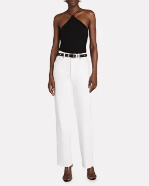 90s High-Rise Loose Straight-Leg Jeans