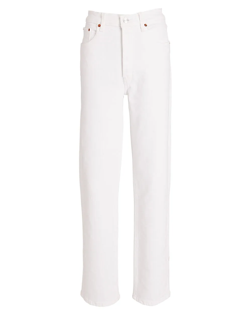 90s High-Rise Loose Straight-Leg Jeans