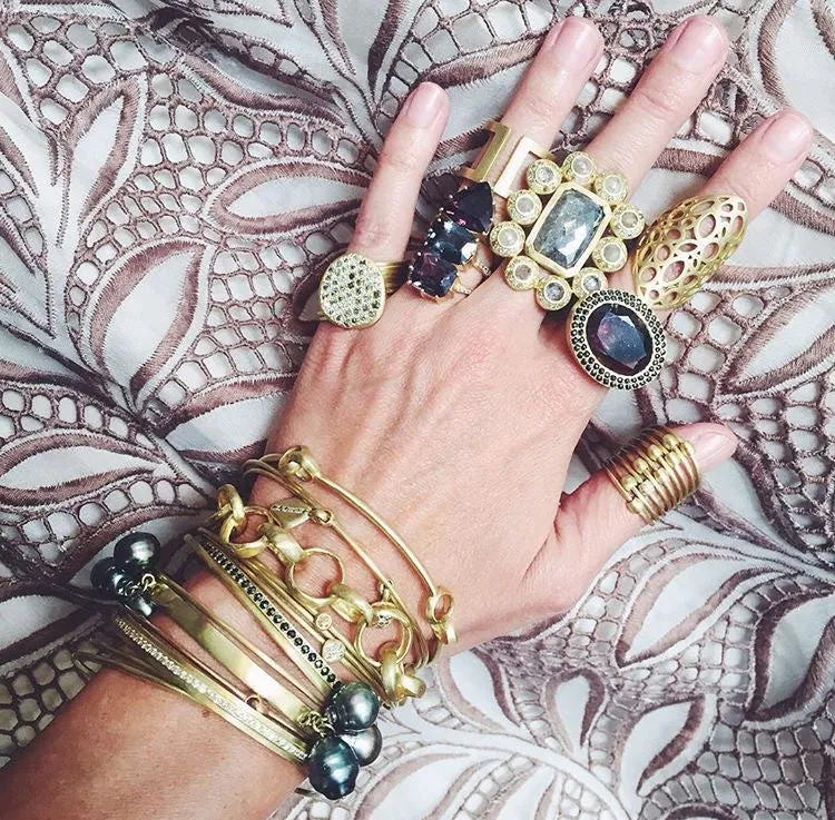 A Quad Hinged Bangle