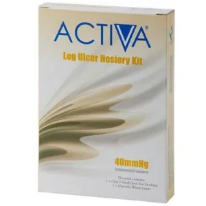 Activa Leg Ulcer Hoisery Kit Black Small 40mmHg x 1