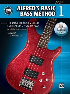 Alfred's Basic Bass Method, Book 1 (Book & Online Access)