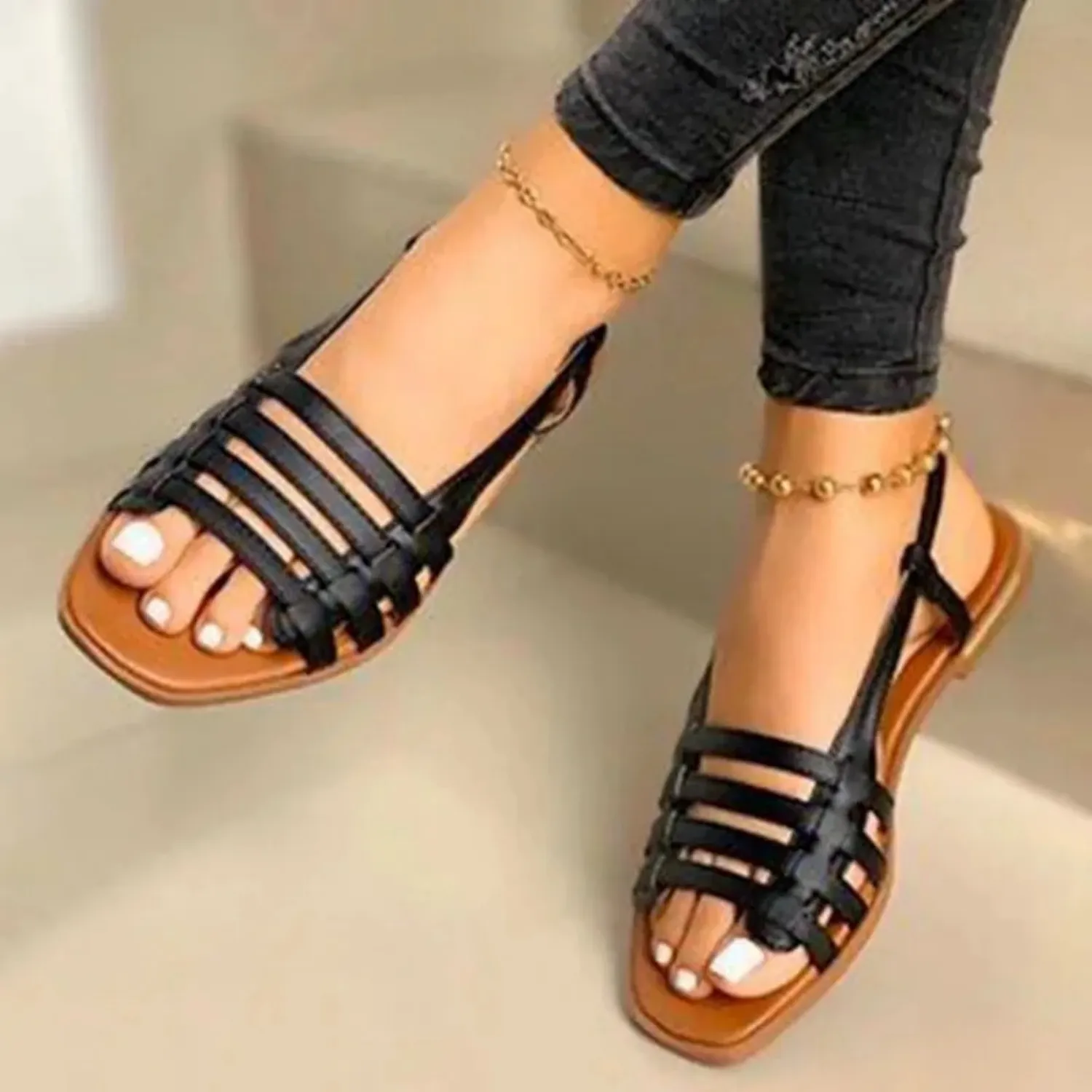 Amets® | Flat Sole Sandals