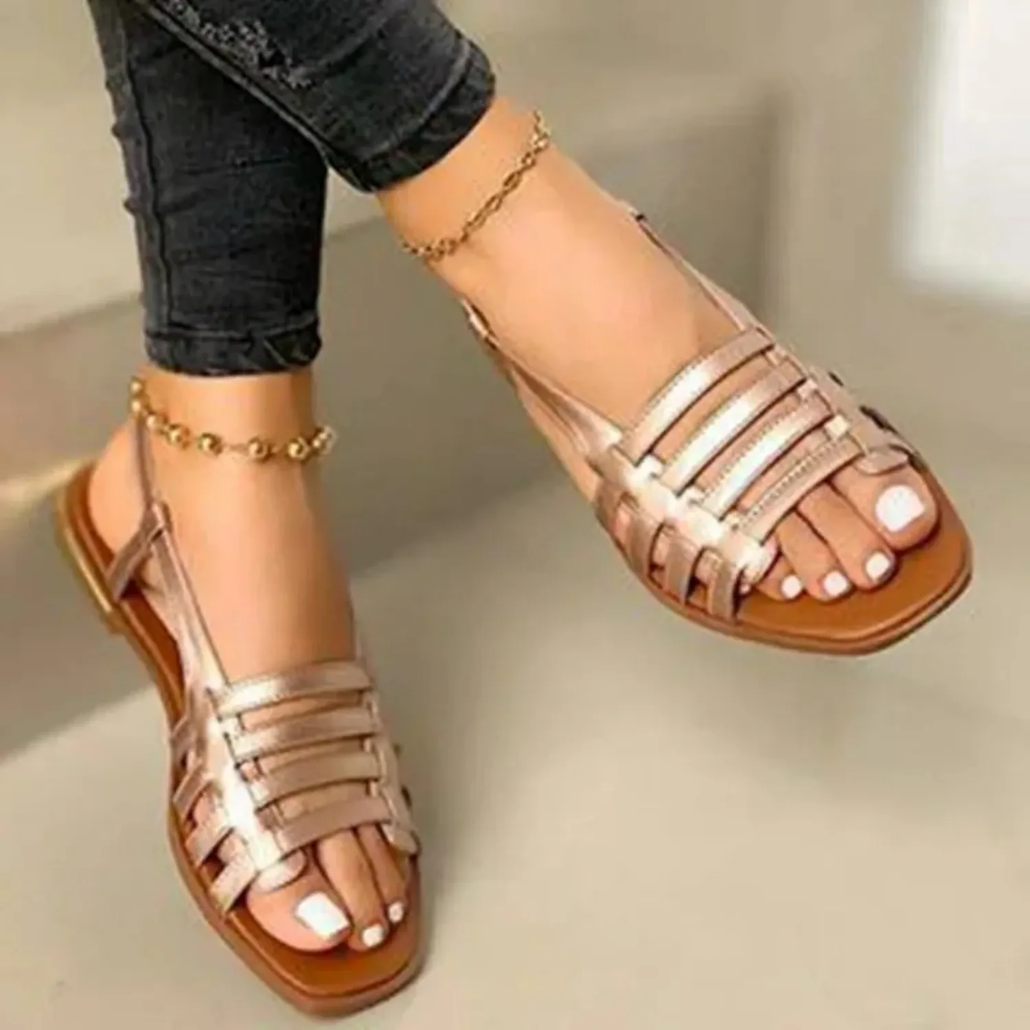 Amets® | Flat Sole Sandals