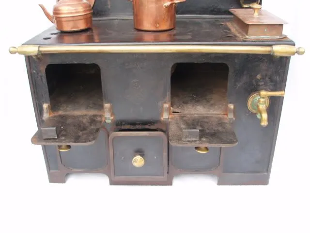 Antique French Child's Dolls Stove c 1870