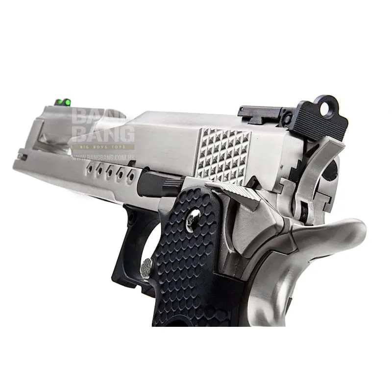 AW Custom HX22 Series Gold Standard IPSC Gas Blowback Pistol - Silver