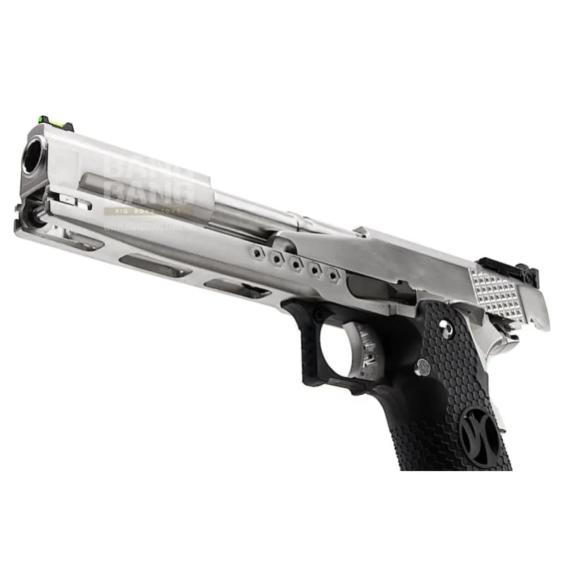 AW Custom HX22 Series Gold Standard IPSC Gas Blowback Pistol - Silver
