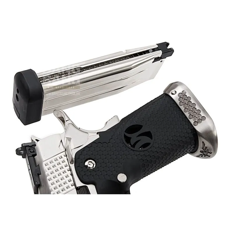 AW Custom HX22 Series Gold Standard IPSC Gas Blowback Pistol - Silver