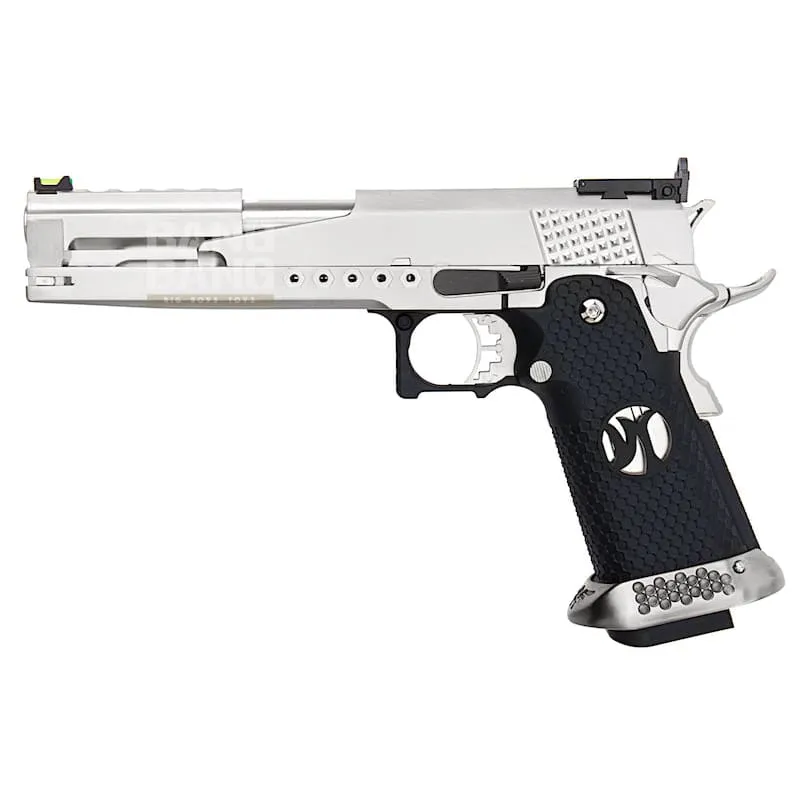 AW Custom HX22 Series Gold Standard IPSC Gas Blowback Pistol - Silver