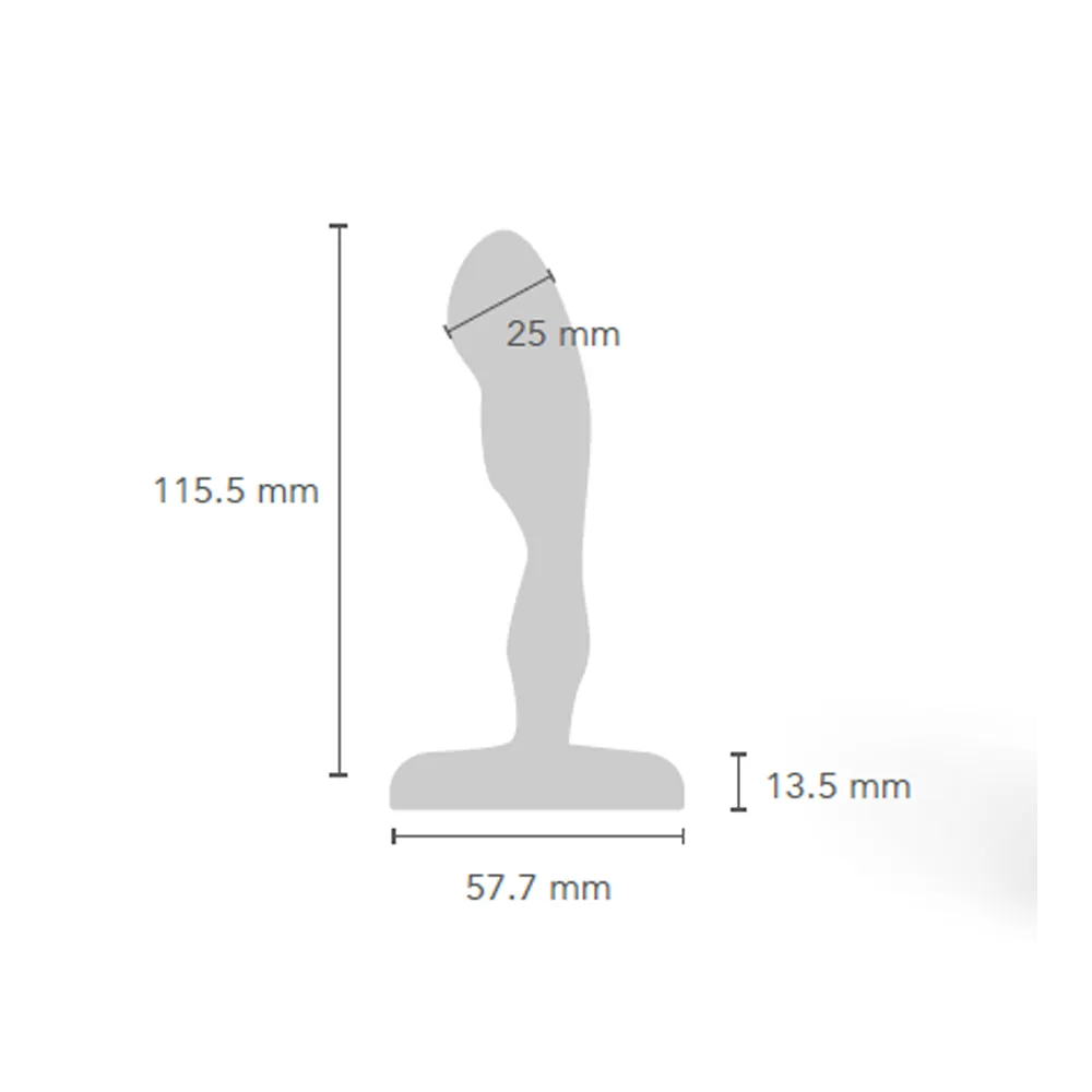 b-Vibe Prostate Plug - Stainless Steel