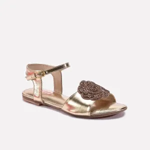 Baby Girls Gold Sandals 0720769