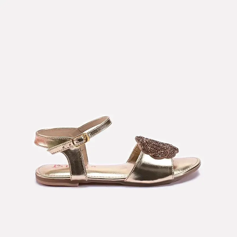 Baby Girls Gold Sandals 0720769