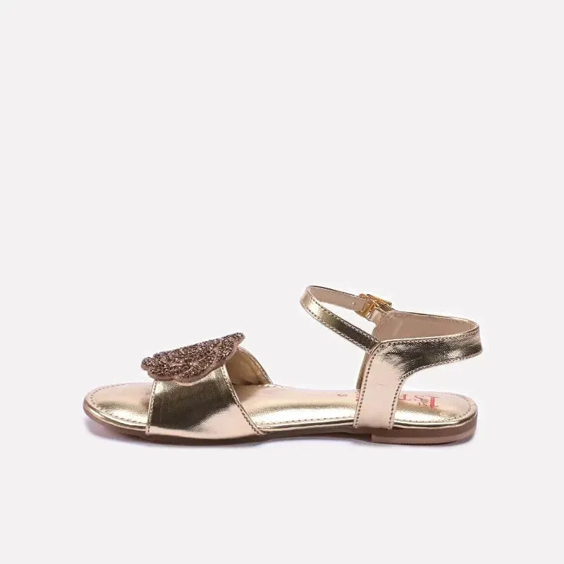 Baby Girls Gold Sandals 0720769