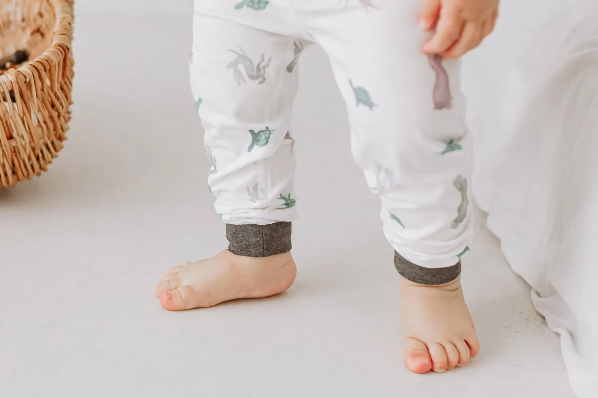 Bamboo Two-Piece Long Sleeve PJ Set - The Tortoise & The Hare