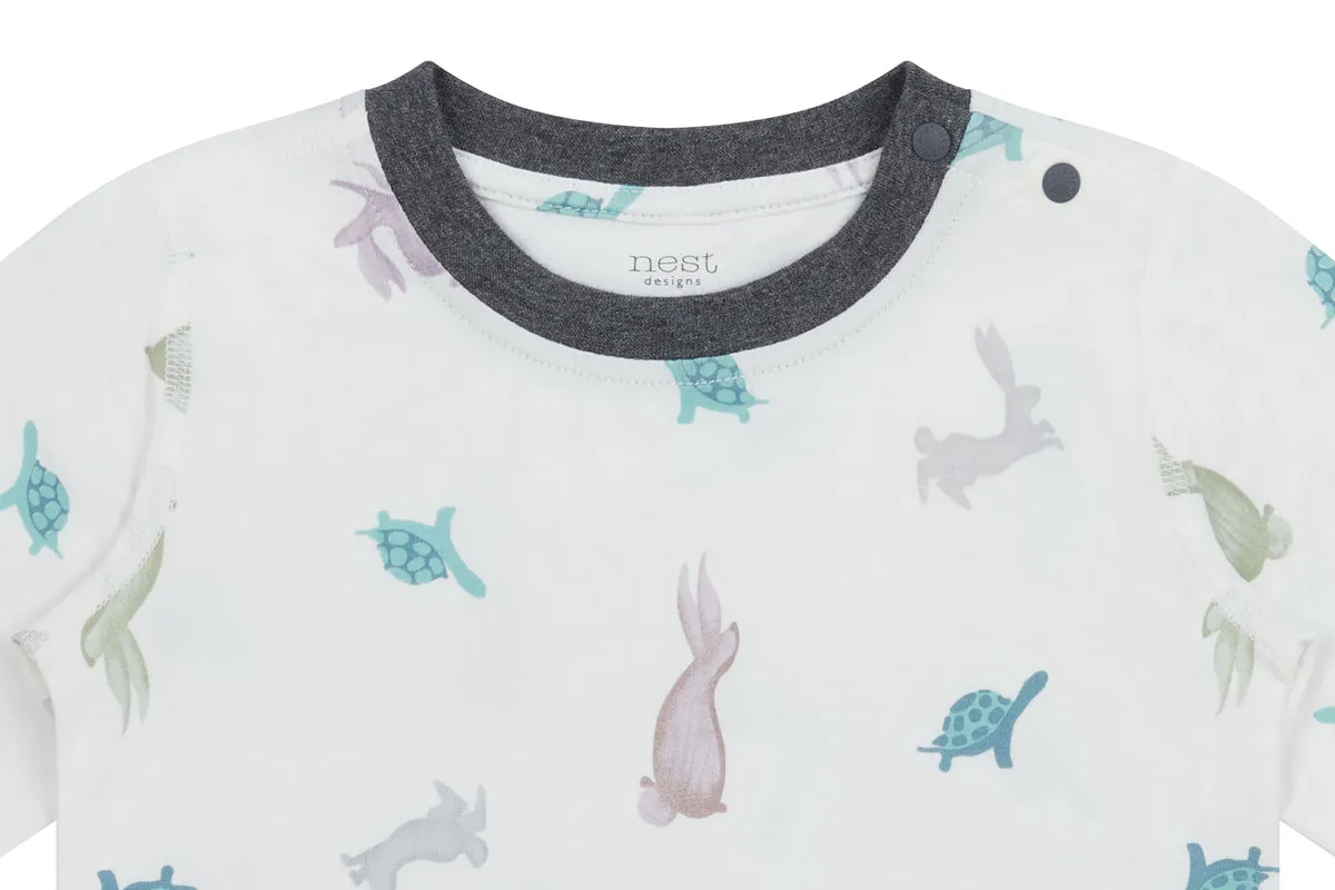 Bamboo Two-Piece Long Sleeve PJ Set - The Tortoise & The Hare