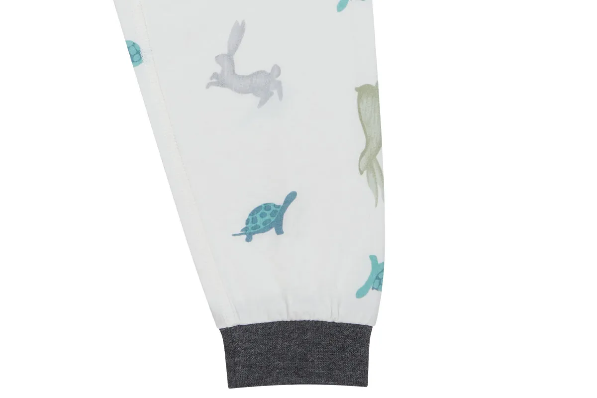 Bamboo Two-Piece Long Sleeve PJ Set - The Tortoise & The Hare