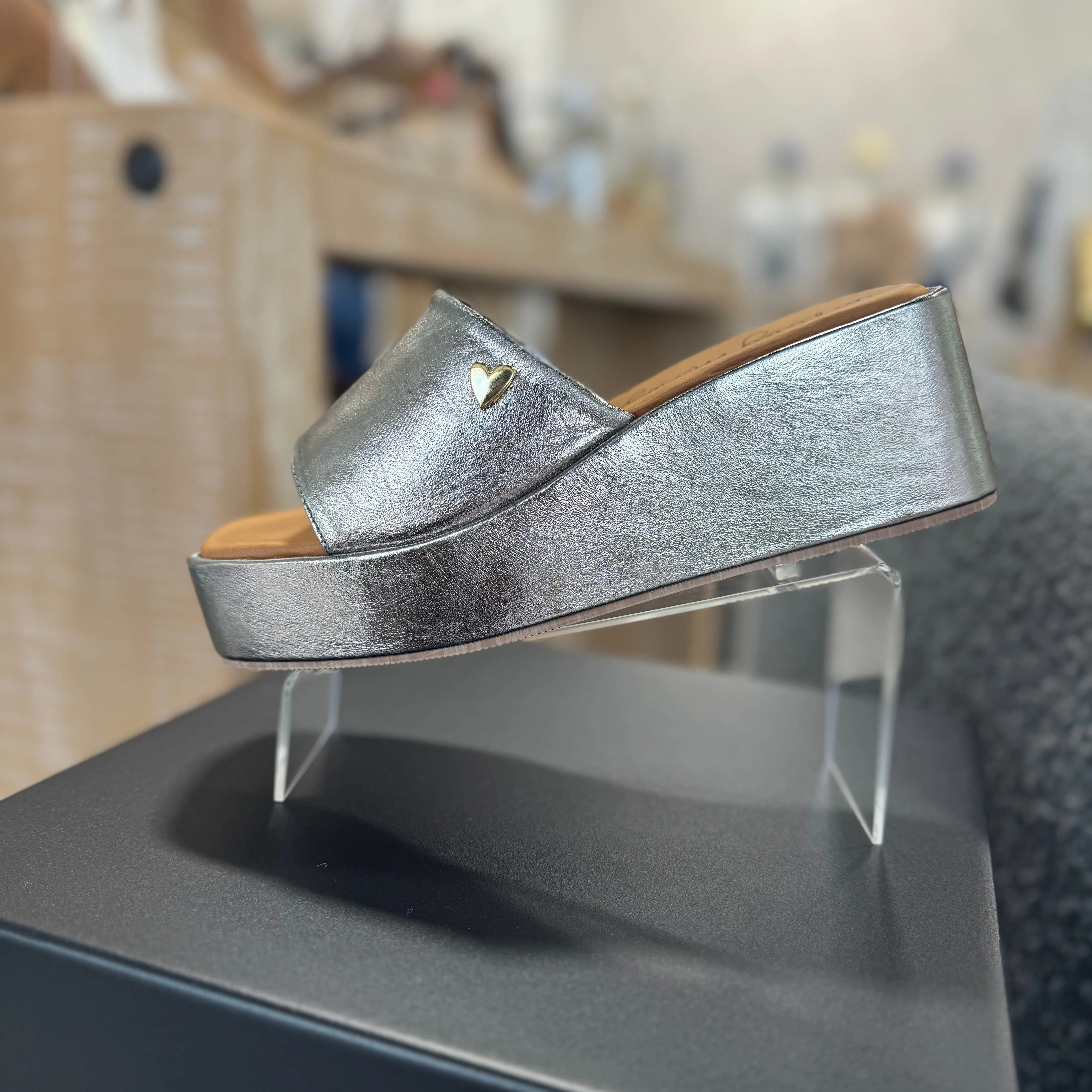Beth Sandals - Silver
