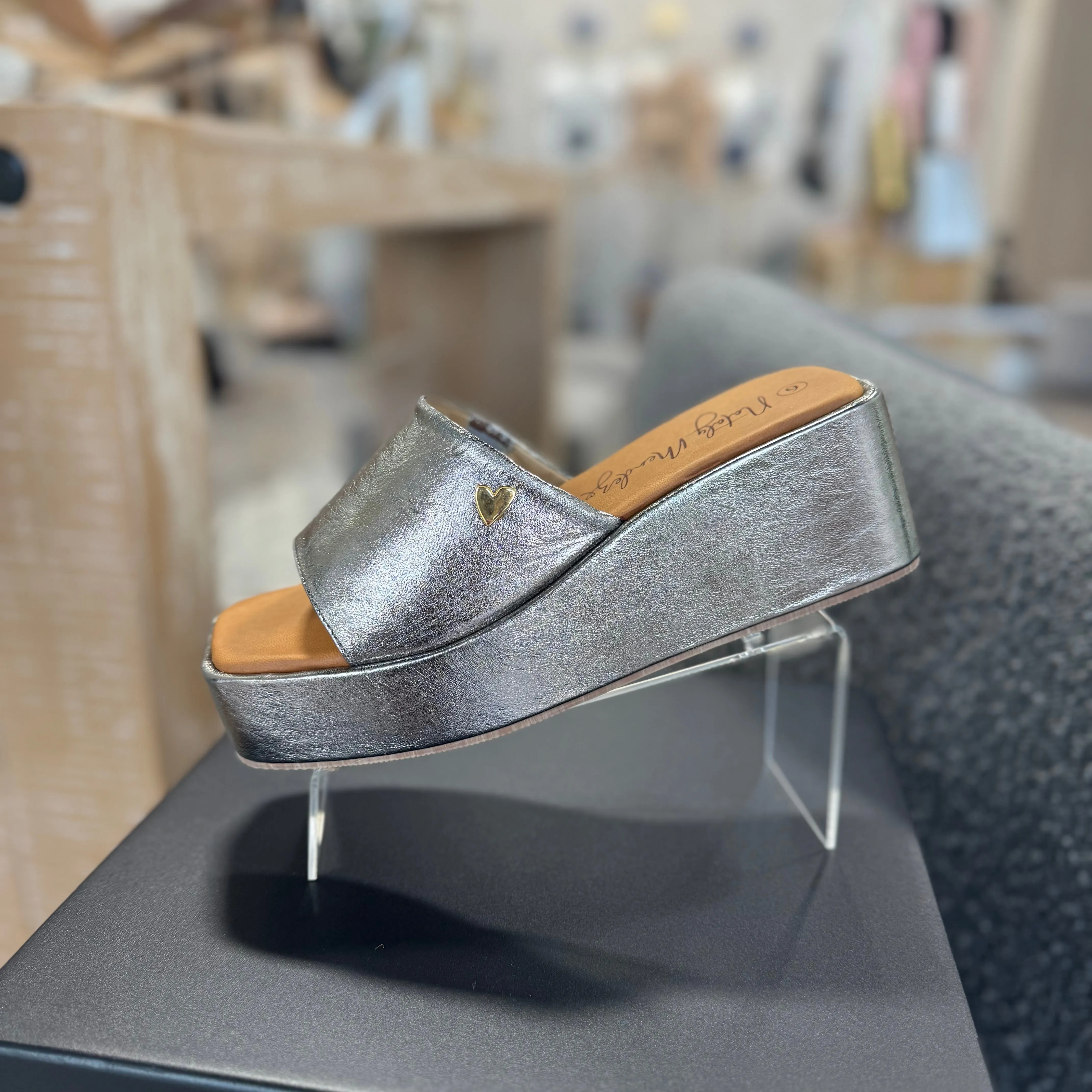 Beth Sandals - Silver