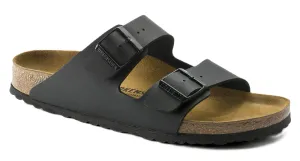 Birkenstock Arizona Sandals -  Black Birko-Flor | Comfortable Cork Footbed