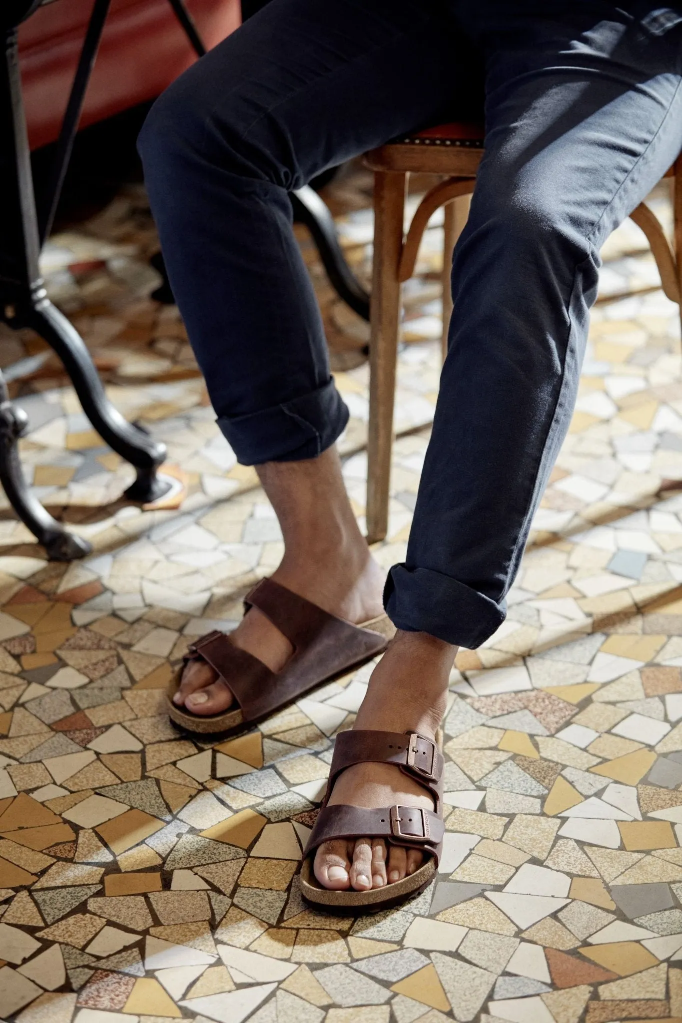 Birkenstock Arizona Sandals - Habana Oiled Leather | Comfortable Cork Footbed