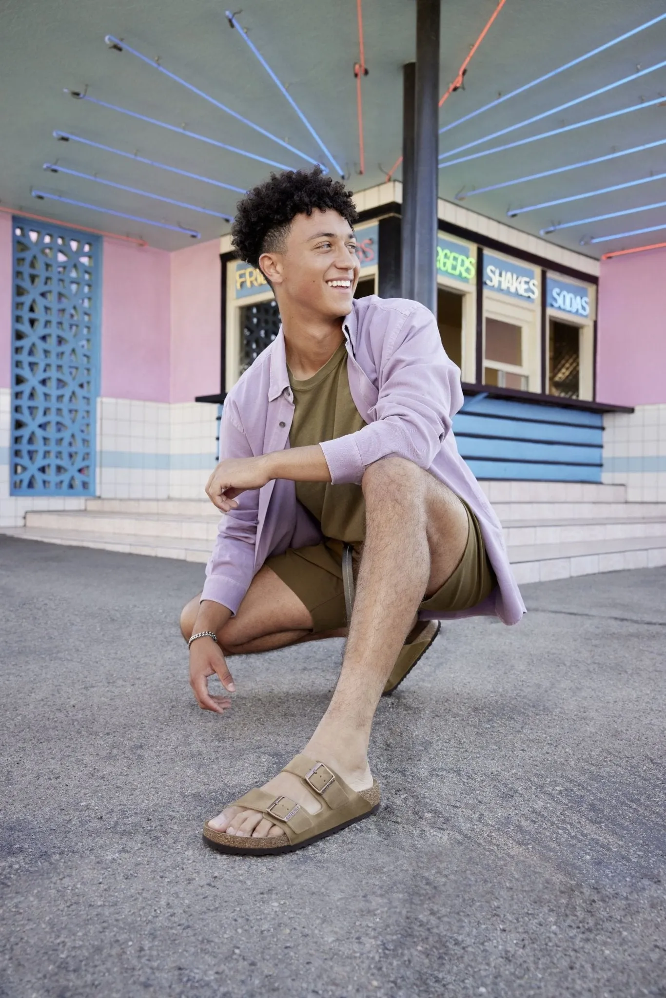 Birkenstock Arizona Sandals - Tobacco Brown Oiled Leather | Soft Footbed