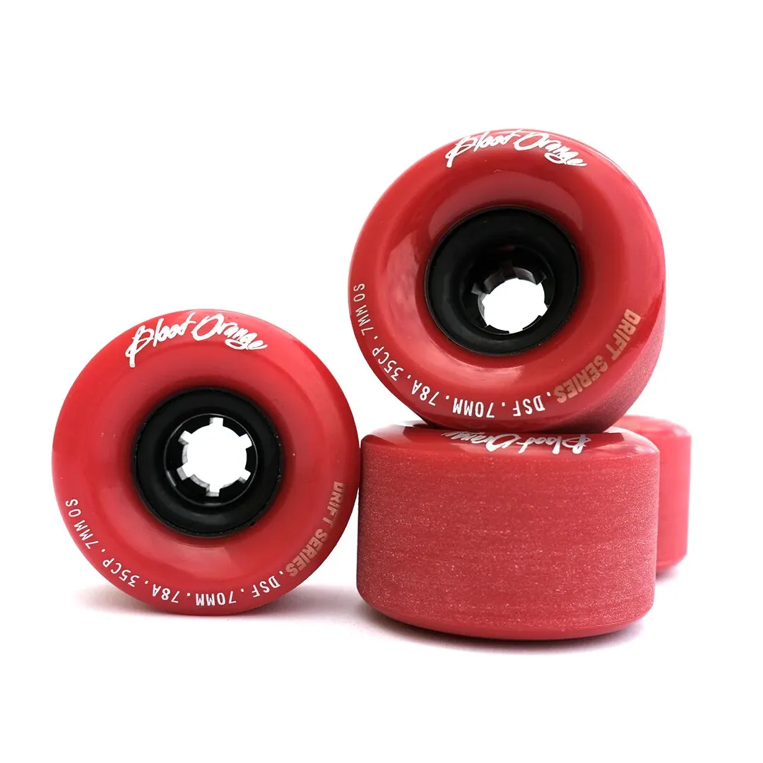 Blood Orange Drift Series 70MM  Longboard Wheels