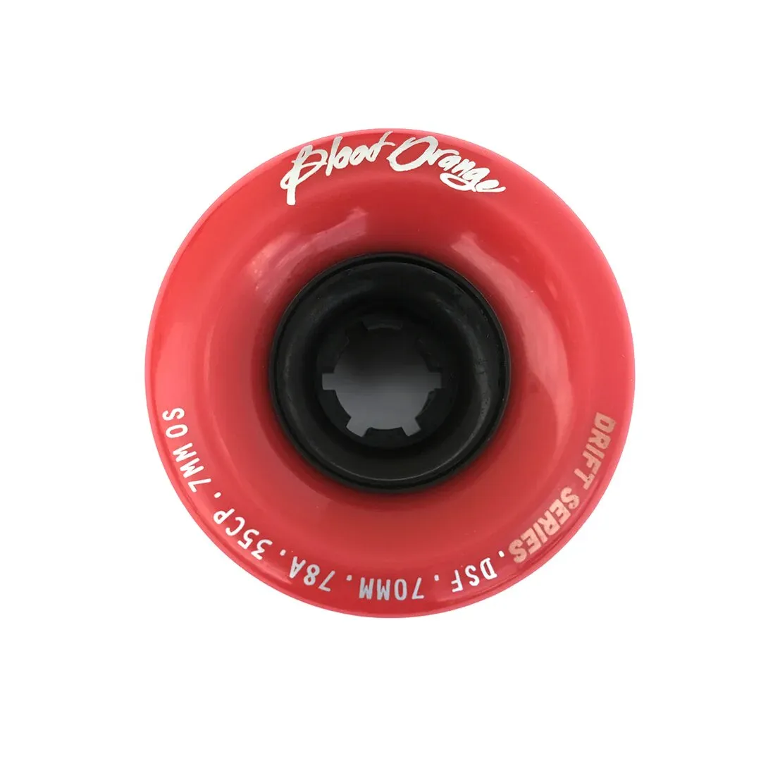 Blood Orange Drift Series 70MM  Longboard Wheels
