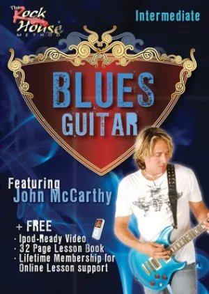 BLUES GUITAR INTERMEDIATE FEAT JOHN MCCARTHY DVD