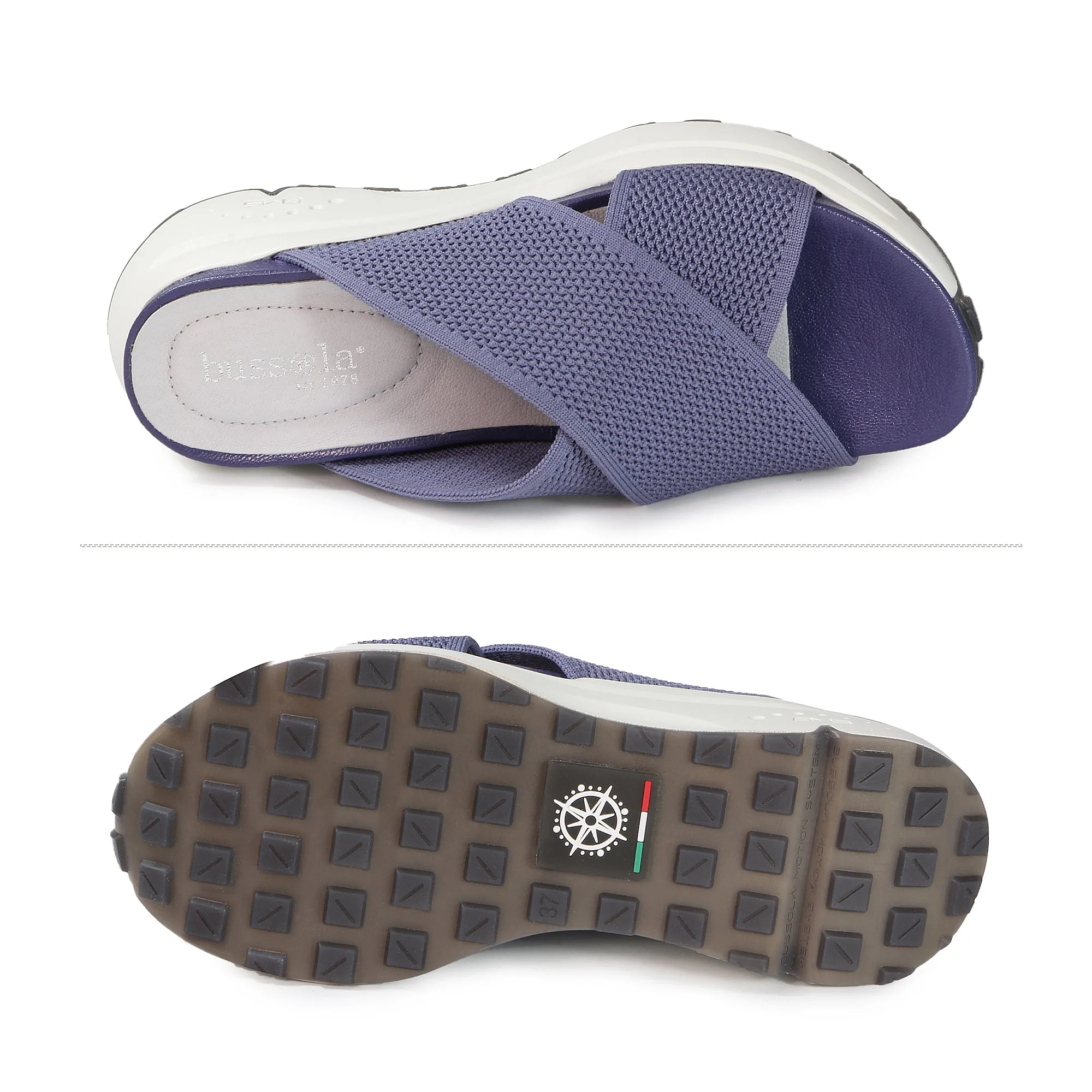 BMS 2.0 Cross Straps Slide Sandals (Dusk)