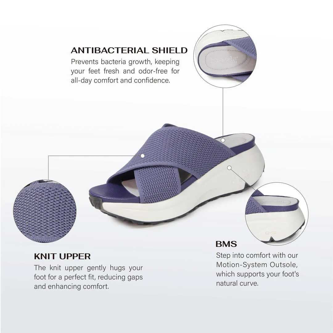 BMS 2.0 Cross Straps Slide Sandals (Dusk)