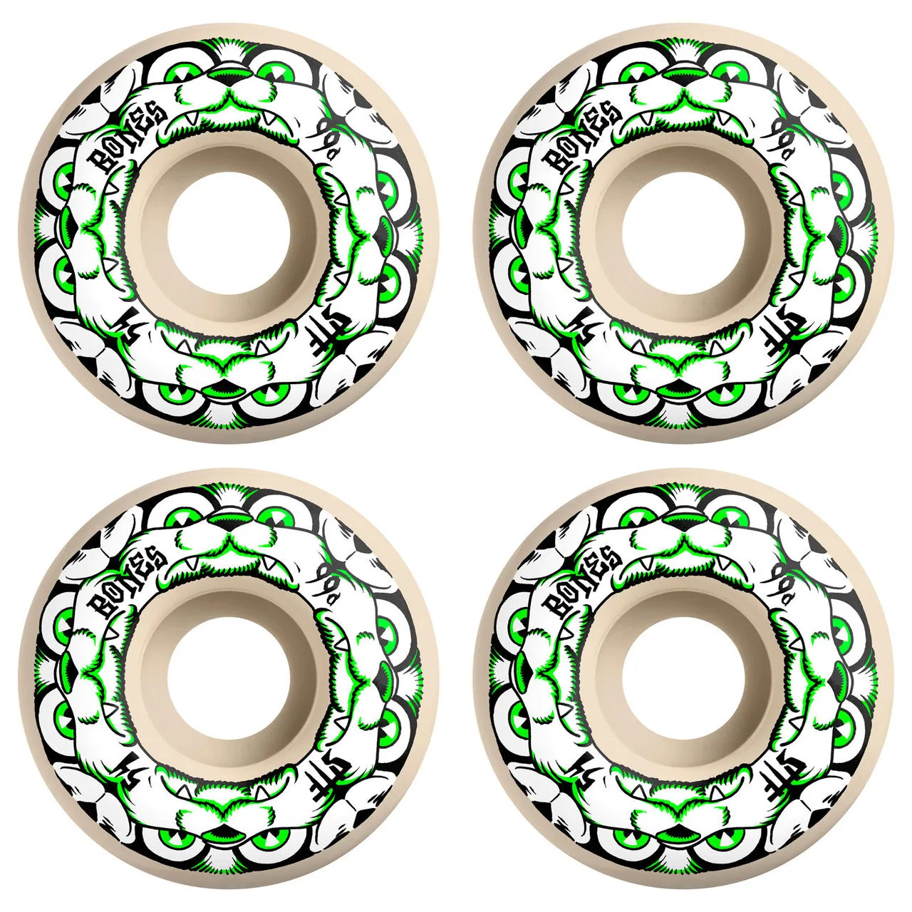 Bones Wheels | Dog Night STF - V4 Widecut 54MM 99A