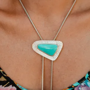 Campitos Turquoise Chain Bolo #3