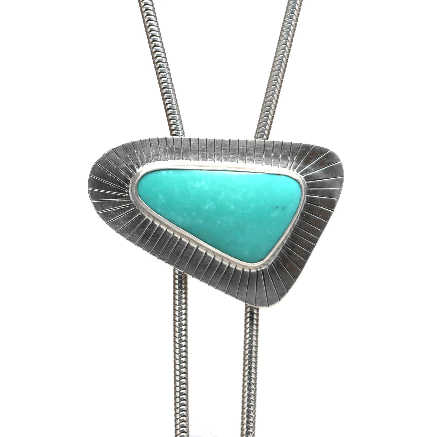 Campitos Turquoise Chain Bolo #3