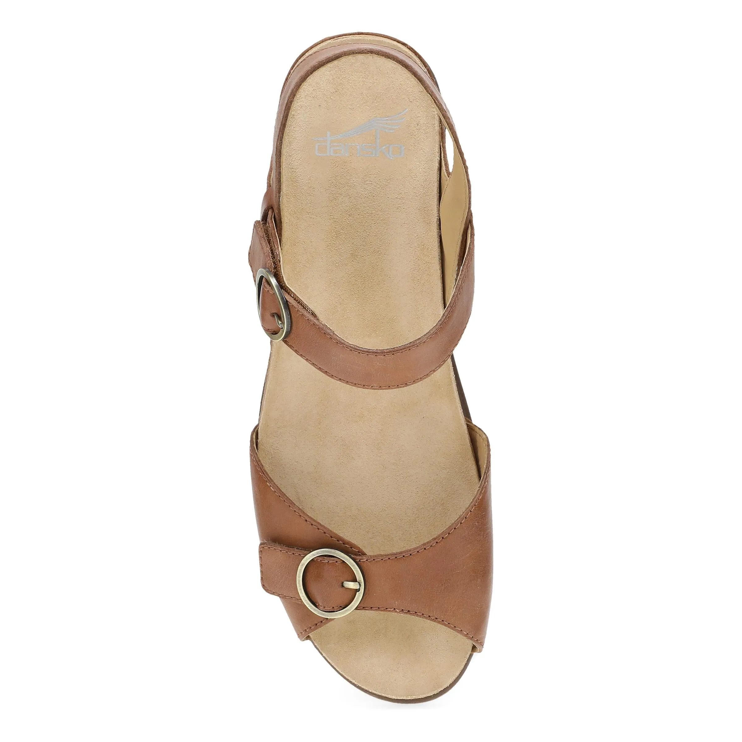 Candace - Tan Burnished Nappa Sandal - 7801-640300