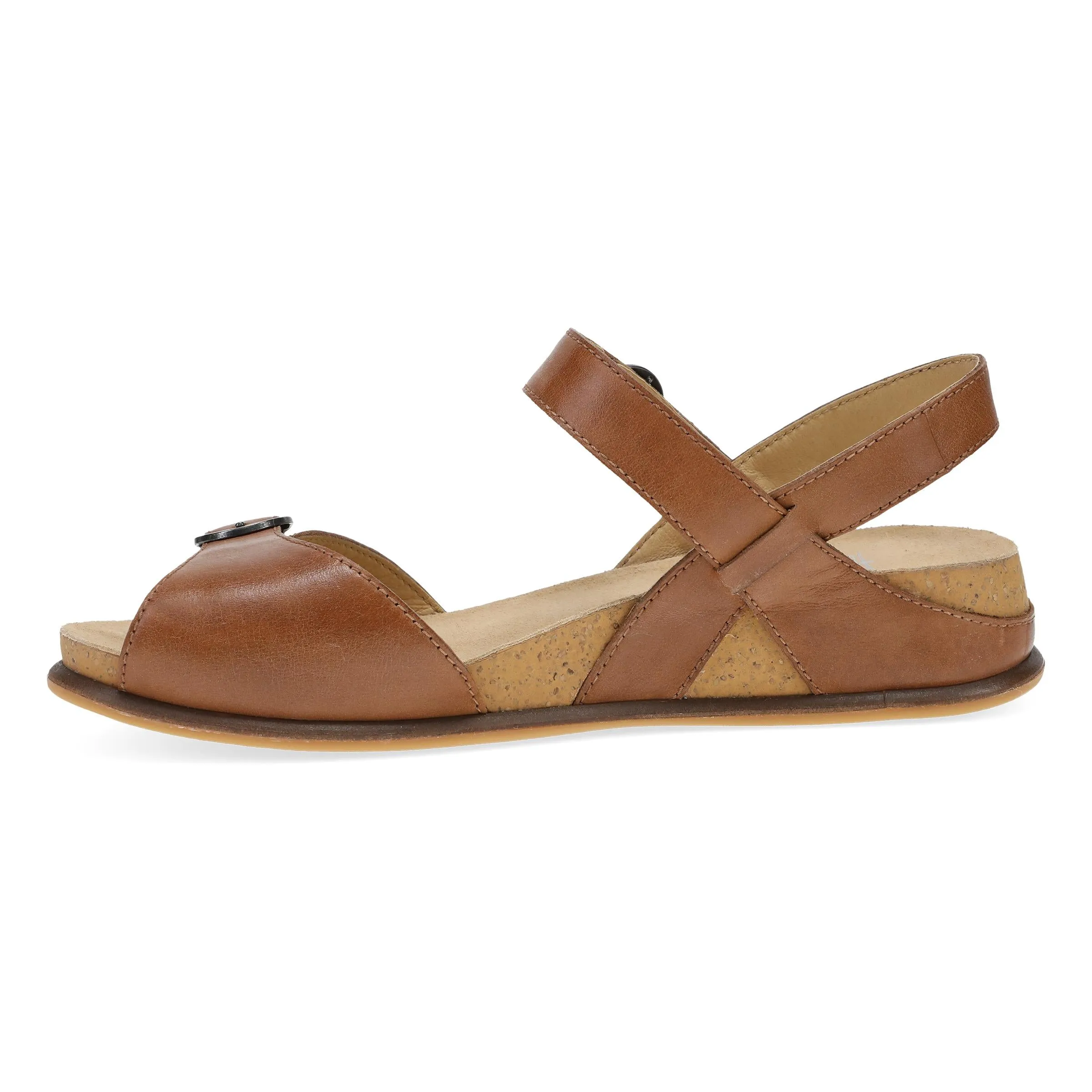 Candace - Tan Burnished Nappa Sandal - 7801-640300