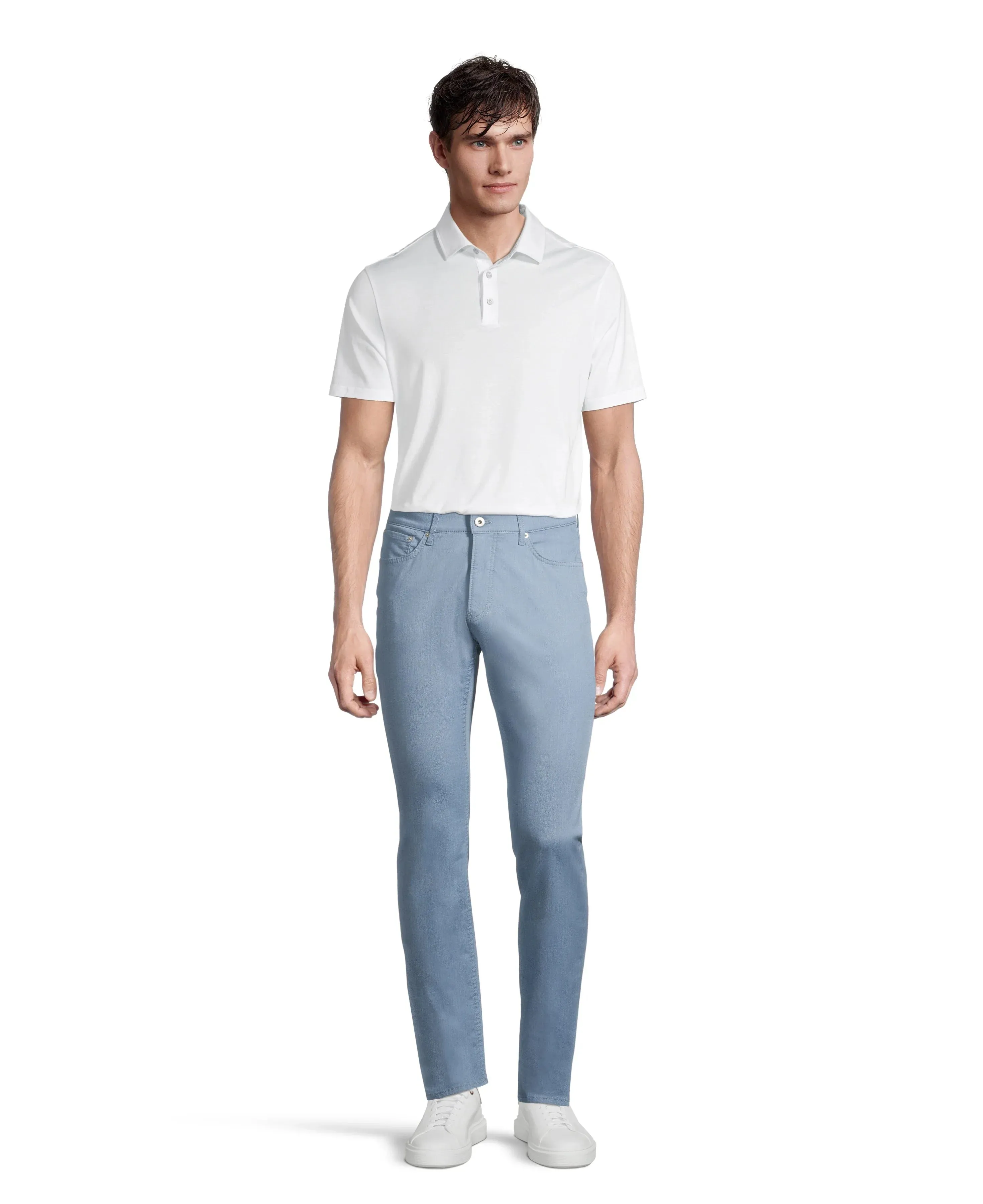 CHUCK COTTON PANT (ANCHOR) - BRAX
