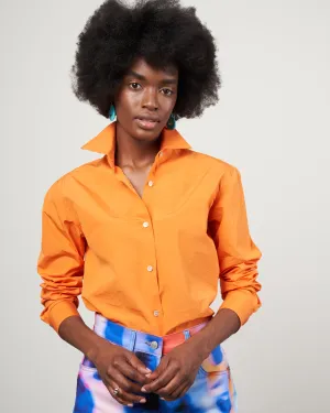clavelly shirt - orange 353