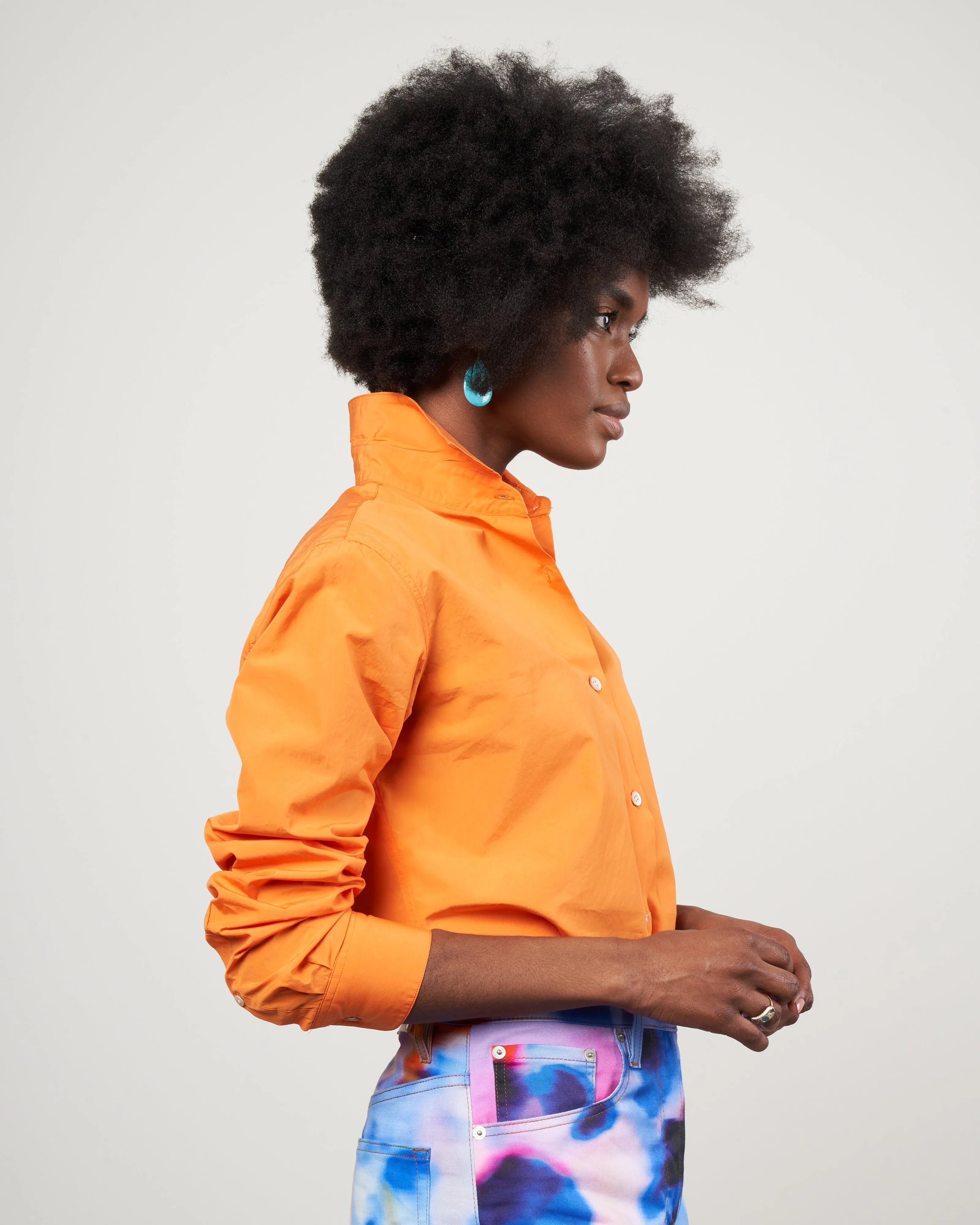 clavelly shirt - orange 353