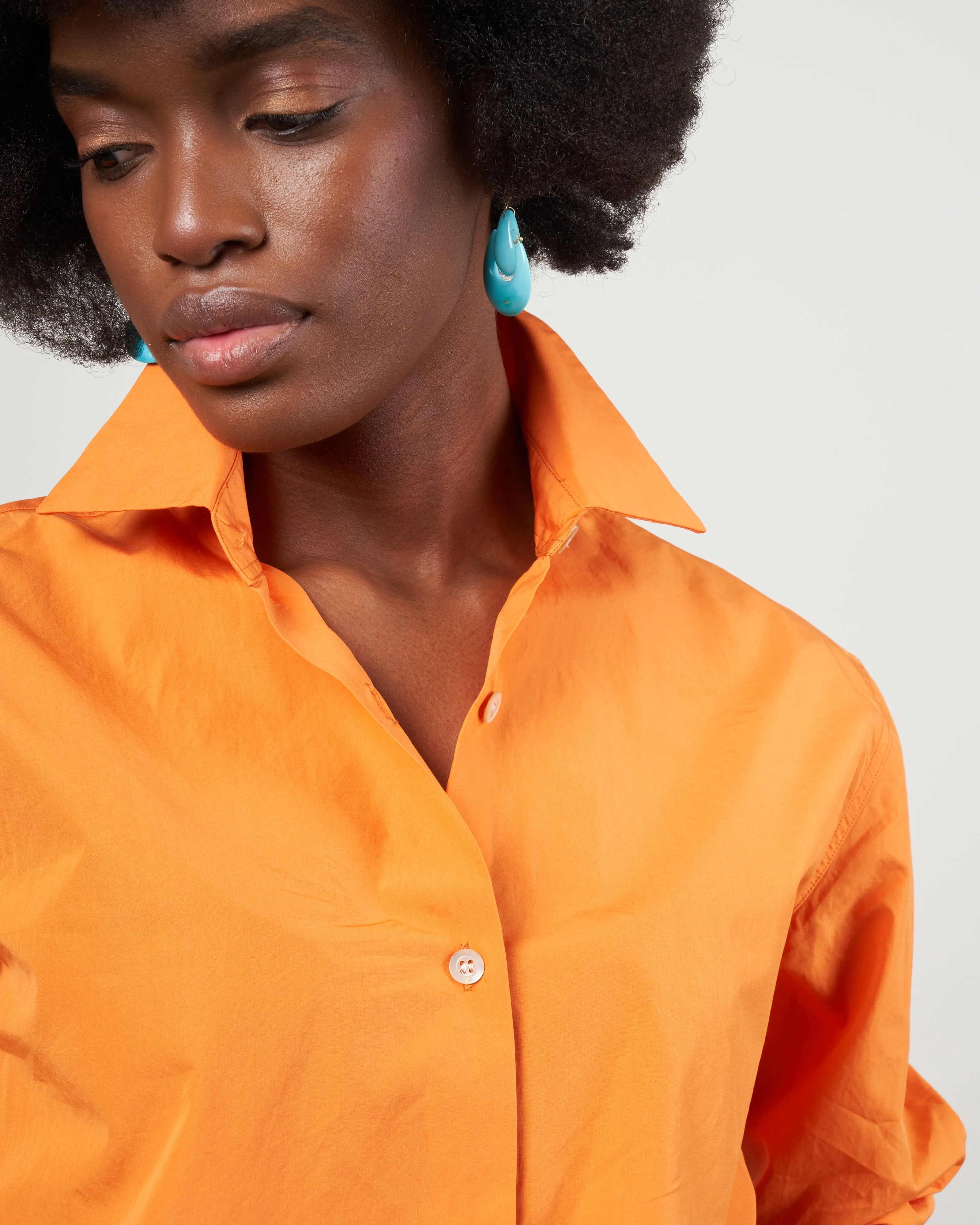 clavelly shirt - orange 353