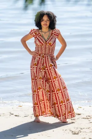Coral Rosa Jumpsuit by Cienna