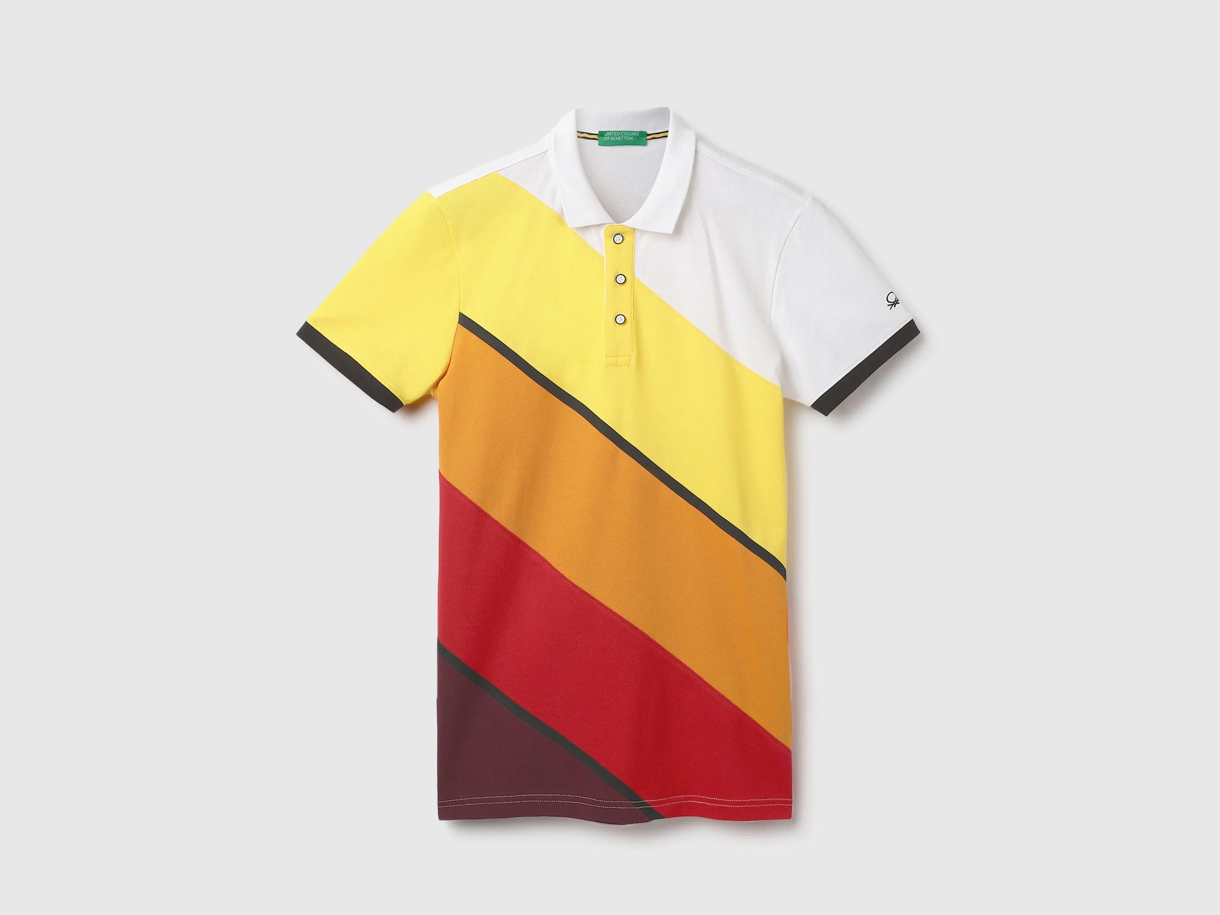 Cotton Printed Polo Collar Mens T-shirts