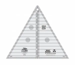 Creative Grids 60 Degree Triangle 8-1/2in Quilt Ruler