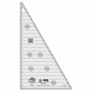 Creative Grids Half Sixty Triangle Quilt Ruler