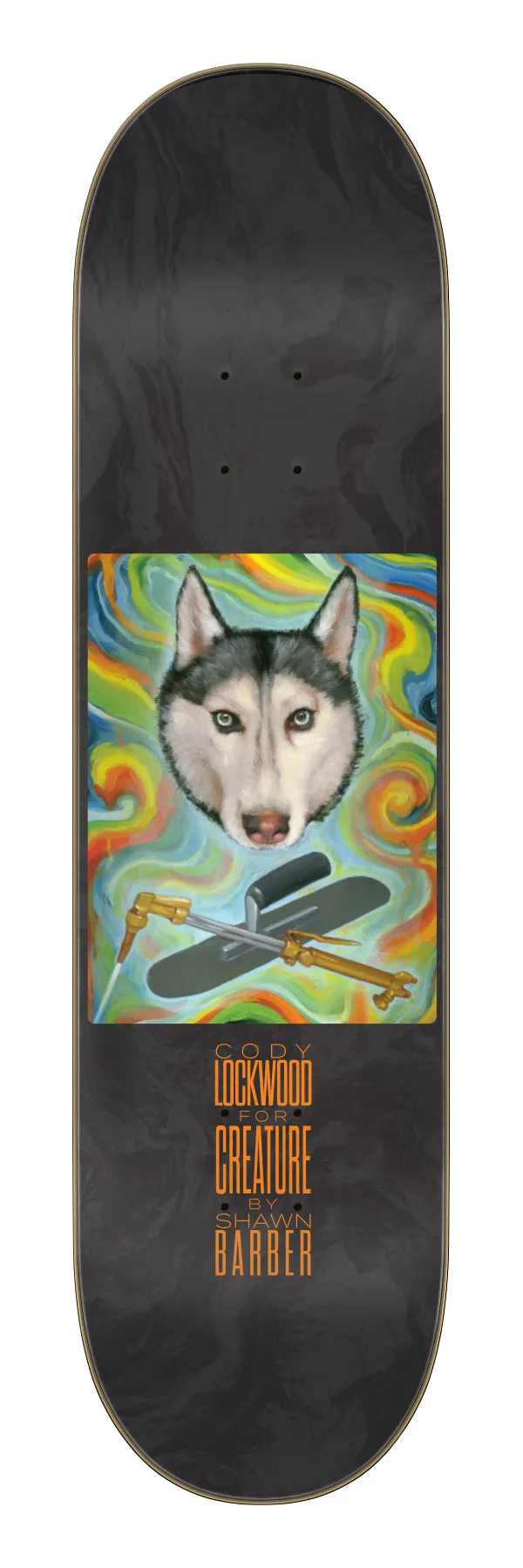 CREATURE LOCKWOOD MEMENTO VX 8.25" SKATEBOARD DECK