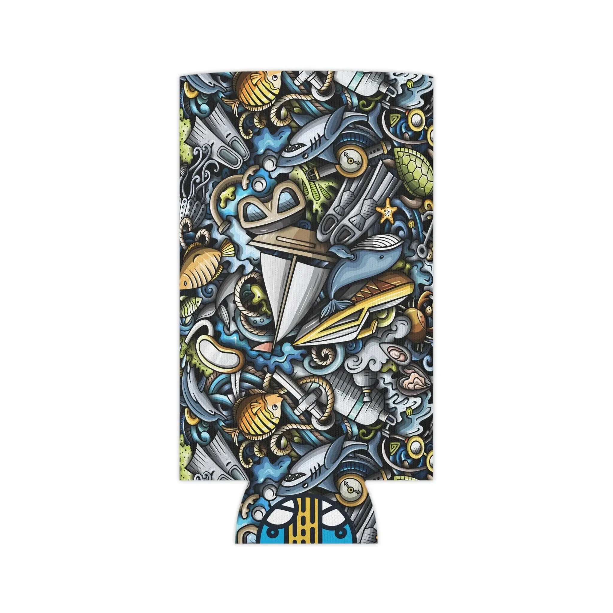 Dapper Diver Can Cooler