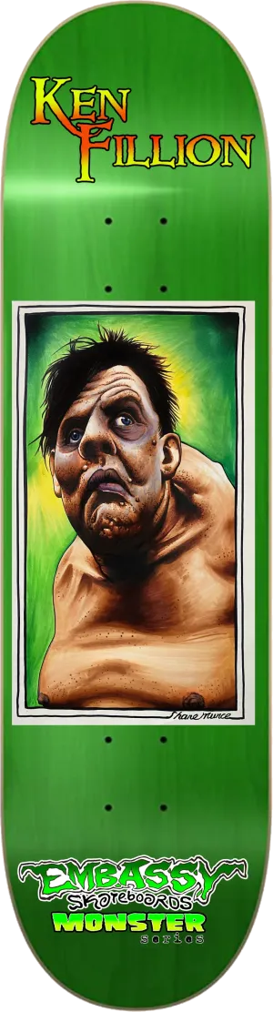 Embassy Ken Fillion Monster Series 8.5″ Skateboard Deck