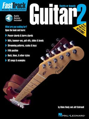 FASTTRACK GUITAR BK 2 BK/OLA