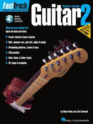 FastTrack Guitar Method - Book 2 (Book/Online Audio)