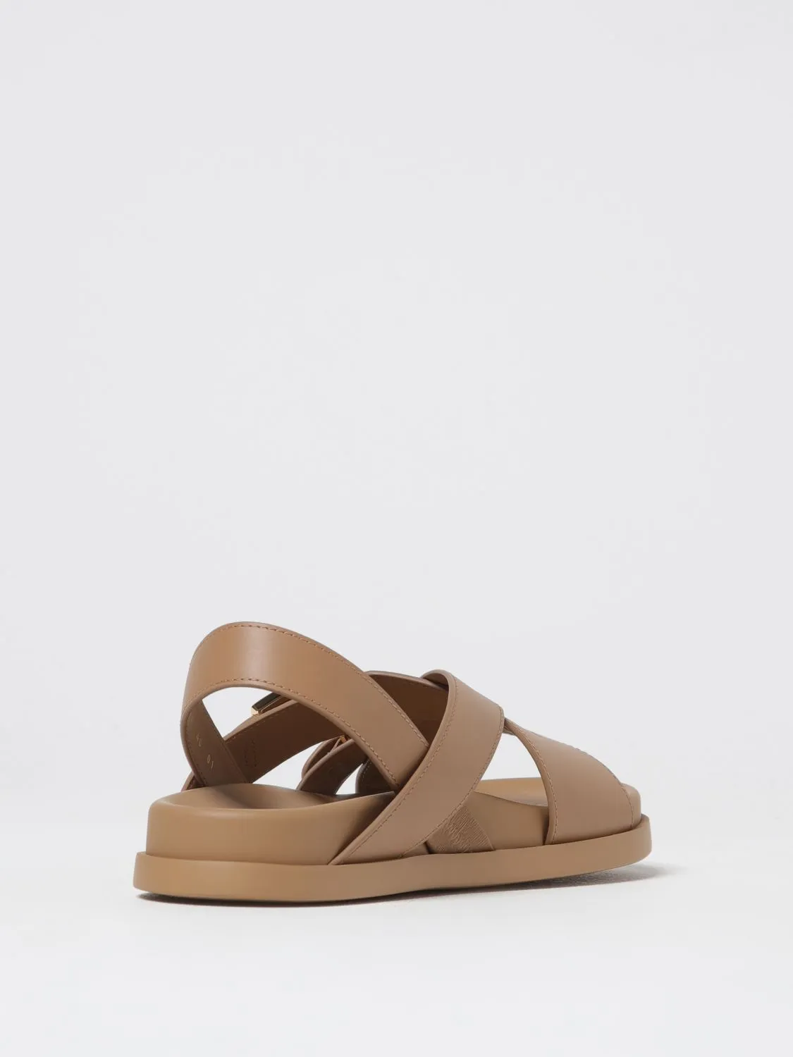 Fendi Flat Sandals Woman Black
