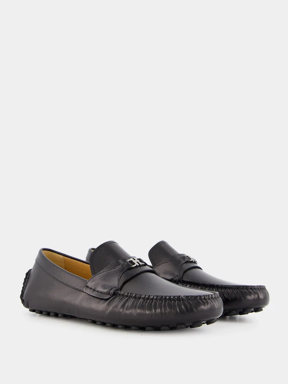 Gancini Ornament Driver Loafer